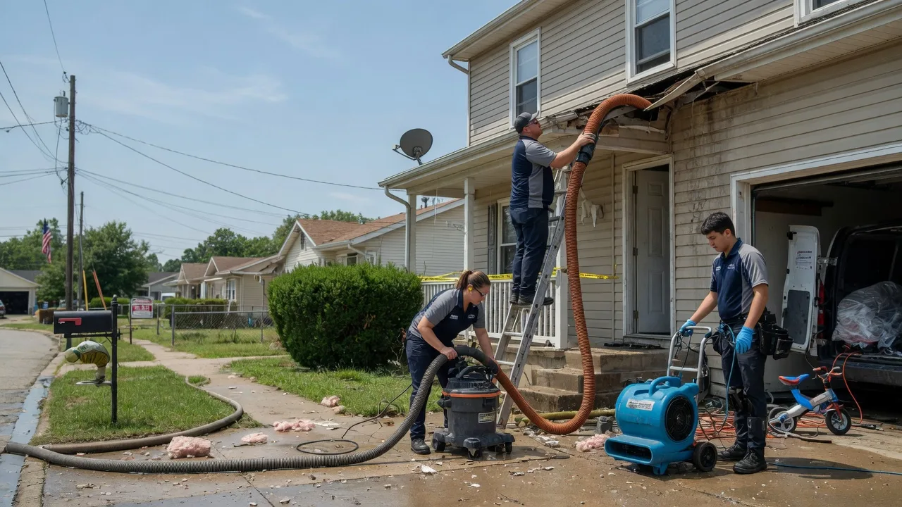 Water Damage Restoration in Delphia, KY near me